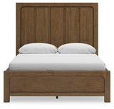 Cabalynn Light Brown Queen Storage Platform Bed from Ashley - Luna Furniture