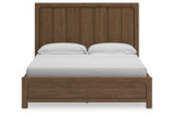 Cabalynn Light Brown California King Storage Platform Bed from Ashley - Luna Furniture