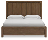 Cabalynn Light Brown California King Storage Platform Bed from Ashley Furniture - Luna Furniture