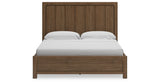 Cabalynn California King Panel Bed with Dresser, Chest and Nightstand in Light Brown from Ashley Furniture - Luna Furniture