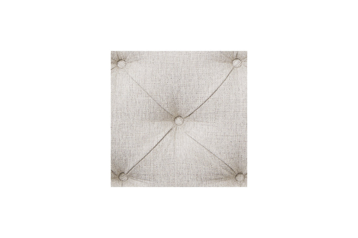 Arlendyne Antique White California King Upholstered Panel Bed from Ashley - Luna Furniture