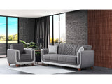 Berre Armchair in Grey from Furnia - Luna Furniture