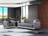 Berre Armchair in Grey from Furnia - Luna Furniture