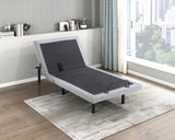Elevated Black Twin Foldable Metal Platform Bed Frame, Toolless from Homelegance - Luna Furniture