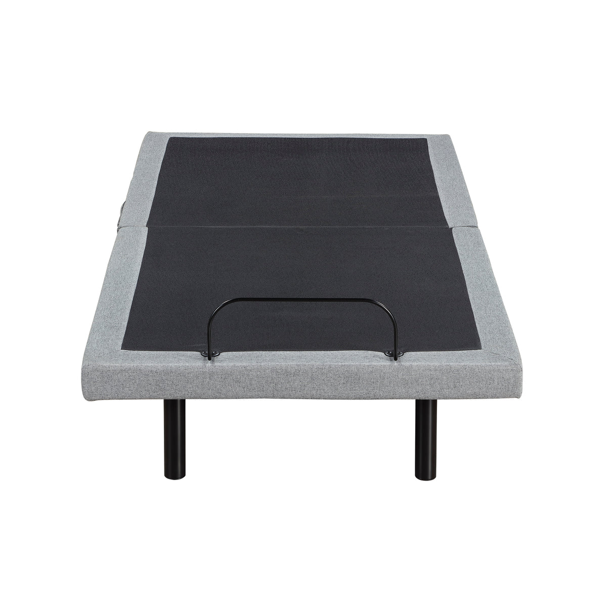 Elevated Black Twin Foldable Metal Platform Bed Frame, Toolless from Homelegance - Luna Furniture