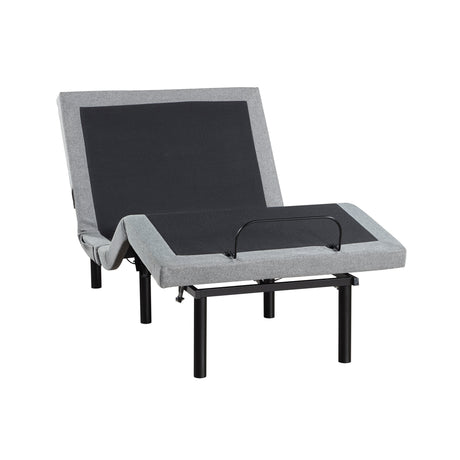 Elevated Black Twin Foldable Metal Platform Bed Frame, Toolless from Homelegance - Luna Furniture