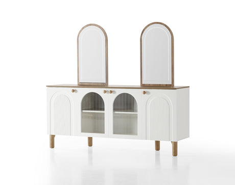 Bohem Diningroom Consol With Mirror from Furnia - Luna Furniture