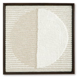 Bachard Tan/White Wall Decor from Ashley - Luna Furniture
