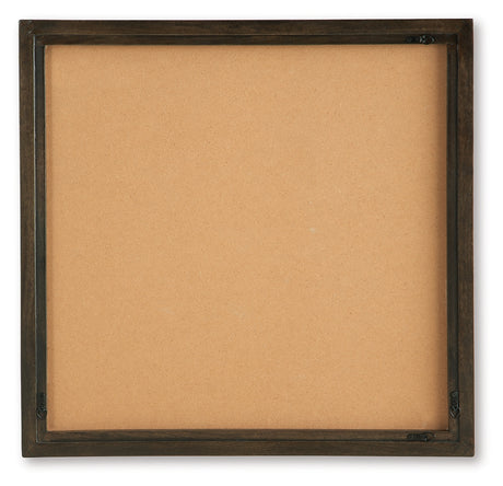 Bachard Tan/White Wall Decor from Ashley - Luna Furniture