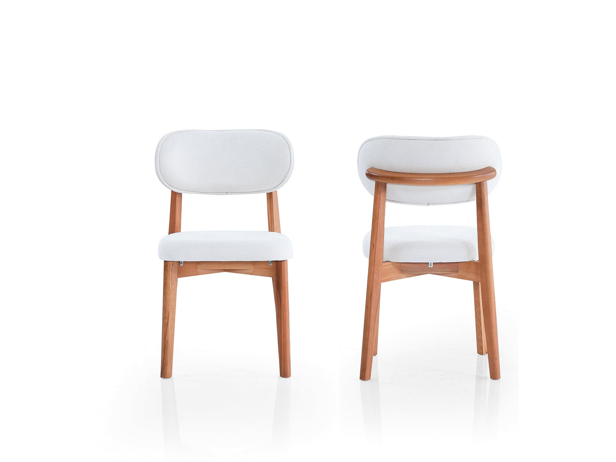 Bahama Dining Room Set (Consol With Mirror & Dining Table & 6 Dining Chair) from Furnia - Luna Furniture