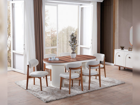 Bahama Dining Table from Furnia - Luna Furniture