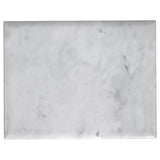 Baldwin White and Gold Rectangular Marble Top Side Table from Coaster - Luna Furniture