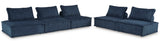 Bales Navy 5-Piece Modular Seating from Ashley - Luna Furniture