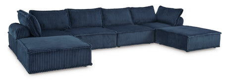 Bales Navy 6-Piece Modular Seating from Ashley - Luna Furniture