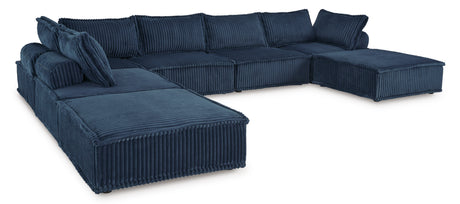 Bales Navy 7-Piece Modular Seating from Ashley - Luna Furniture