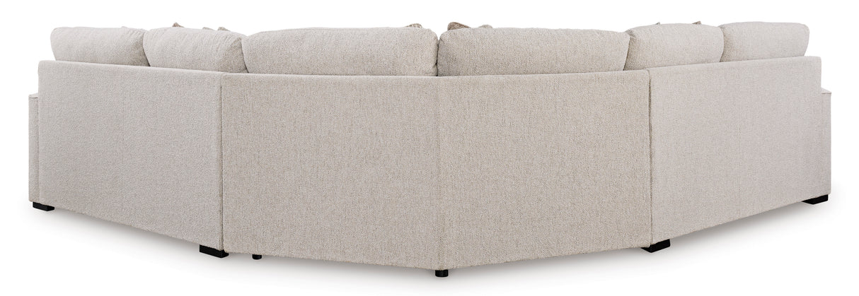 Ballyton Sand 3-Piece Sectional from Ashley Furniture - Luna Furniture