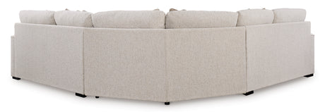 Ballyton Sand 3-Piece Sectional from Ashley - Luna Furniture