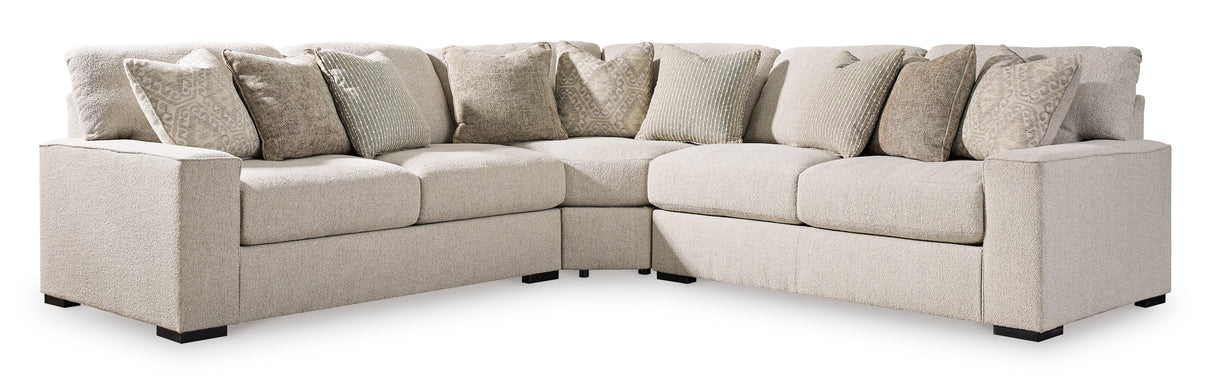 Ballyton Sand 3-Piece Sectional from Ashley Furniture - Luna Furniture