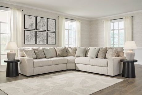 Ballyton Sand 3-Piece Sectional from Ashley - Luna Furniture