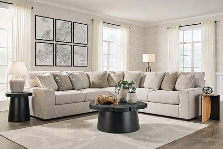 Ballyton Sand 3-Piece Sectional from Ashley - Luna Furniture