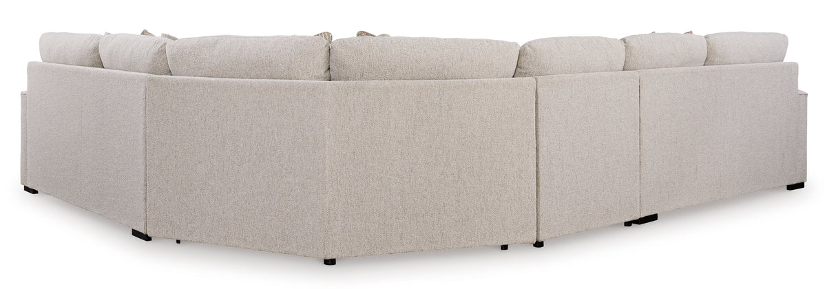 Ballyton Sand 4-Piece Sectional from Ashley - Luna Furniture