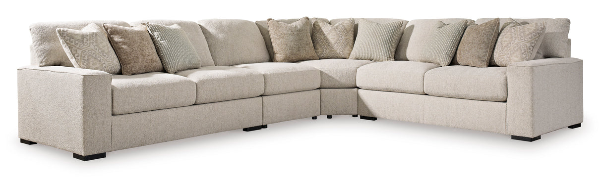 Ballyton Sand 4-Piece Sectional from Ashley - Luna Furniture