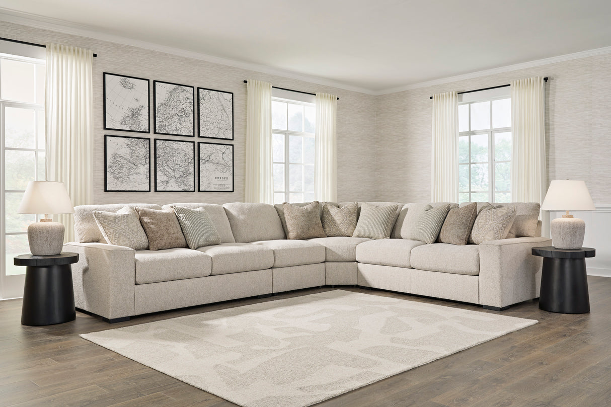 Ballyton Sand 4-Piece Sectional from Ashley - Luna Furniture