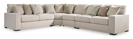 Ballyton Sand 4-Piece Sectional from Ashley - Luna Furniture