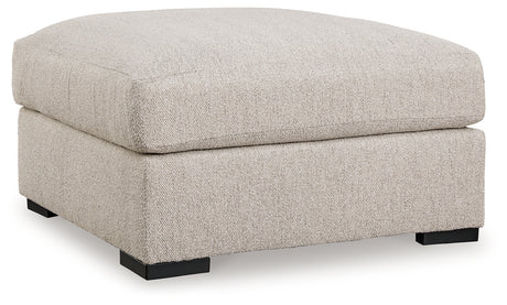 Ballyton Sand 4-Piece Sectional with Ottoman from Ashley - Luna Furniture