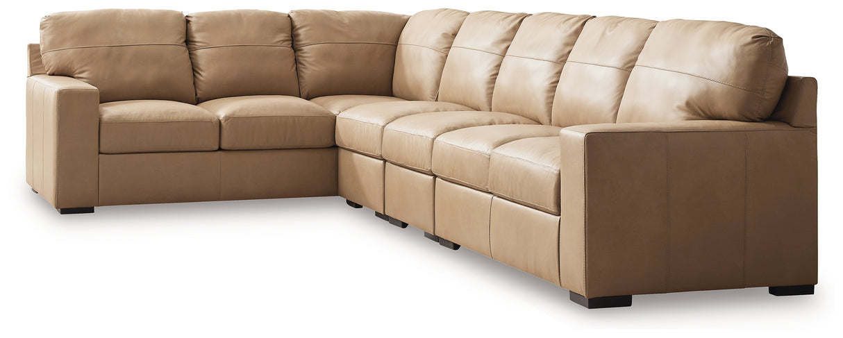 Bandon Toffee 4-Piece Sectional from Ashley - Luna Furniture
