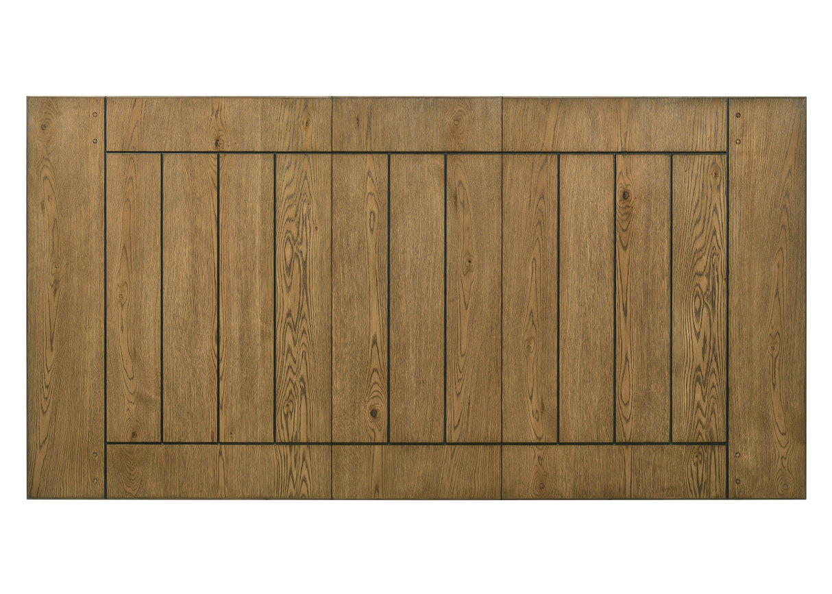 Bardstown Charcoal/Wheat Dining Table from Crown Mark - Luna Furniture