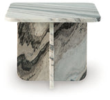 Baretton Black/White/Taupe Accent Coffee Table from Ashley - Luna Furniture
