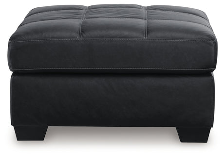 Barlin Mills Recliner and Oversized Accent Ottoman from Ashley - Luna Furniture