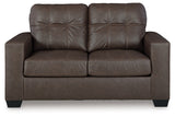 Barlin Mills Sofa, Loveseat and Recliner in Umber from Ashley Furniture - Luna Furniture