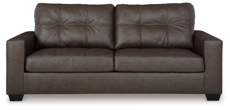 Barlin Mills Sofa, Loveseat and Recliner in Umber from Ashley - Luna Furniture
