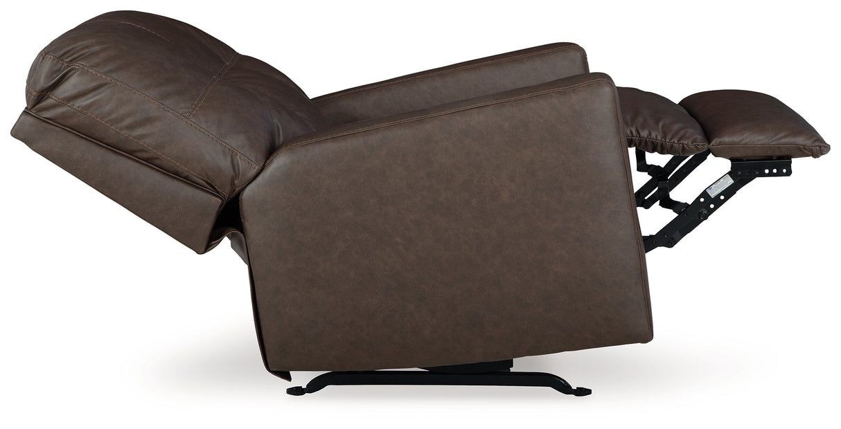 Barlin Mills Umber Recliner from Ashley Furniture - Luna Furniture