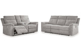 Barnsana Ash Power Reclining Living Room Set from Ashley - Luna Furniture