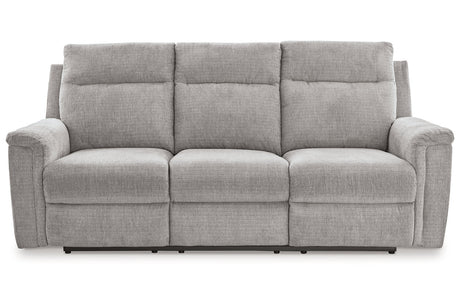 Barnsana Ash Power Reclining Sofa, Loveseat and Recliner from Ashley - Luna Furniture