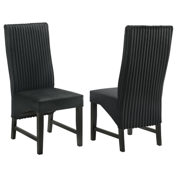 Barrand Black Dining Side Chair, Set of 2