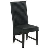 Barrand Black Dining Side Chair, Set of 2 from Coaster - Luna Furniture