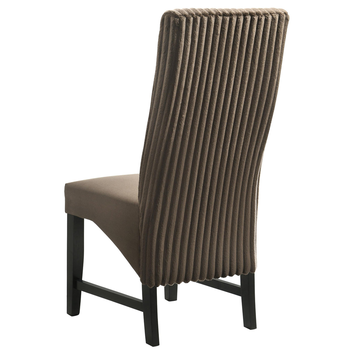 Barrand Chocolate Dining Side Chair, Set of 2 from Coaster - Luna Furniture