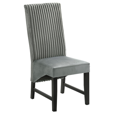 Barrand Gray Dining Side Chair, Set of 2 from Coaster - Luna Furniture