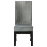 Barrand Gray Dining Side Chair, Set of 2 from Coaster - Luna Furniture