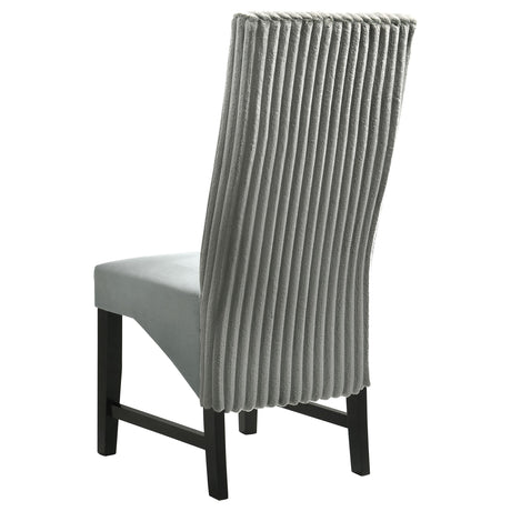 Barrand Gray Dining Side Chair, Set of 2 from Coaster - Luna Furniture