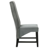 Barrand Gray Dining Side Chair, Set of 2 from Coaster - Luna Furniture