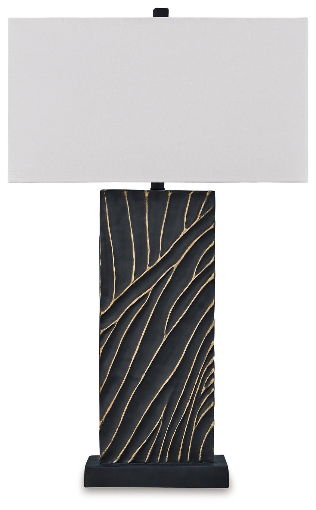 Bartlen Black/Gold Finish Table Lamp from Ashley - Luna Furniture
