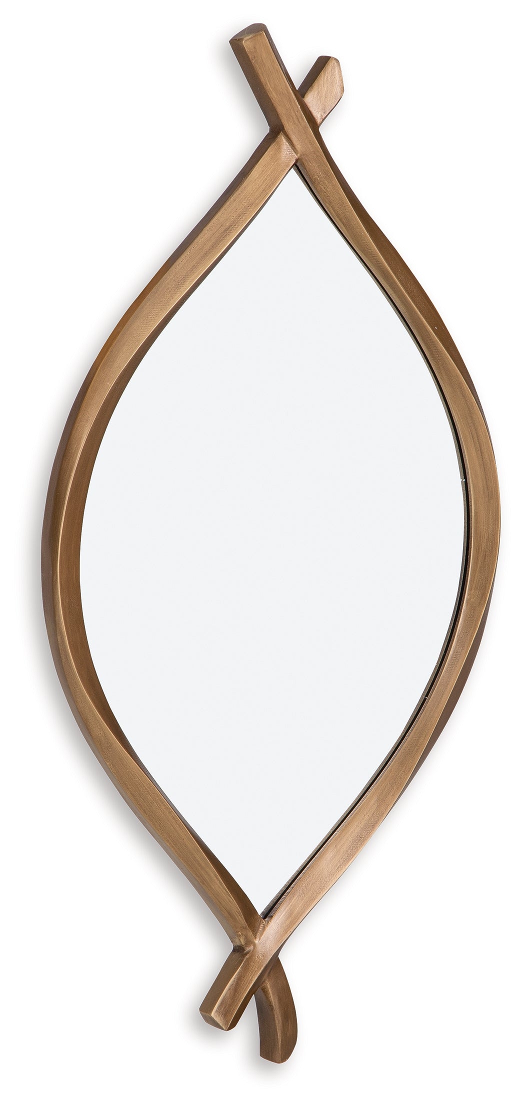 Bartner Antique Gold Finish Accent Mirror from Ashley - Luna Furniture