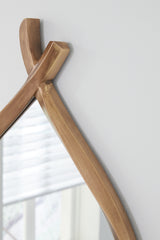 Bartner Antique Gold Finish Accent Mirror from Ashley - Luna Furniture