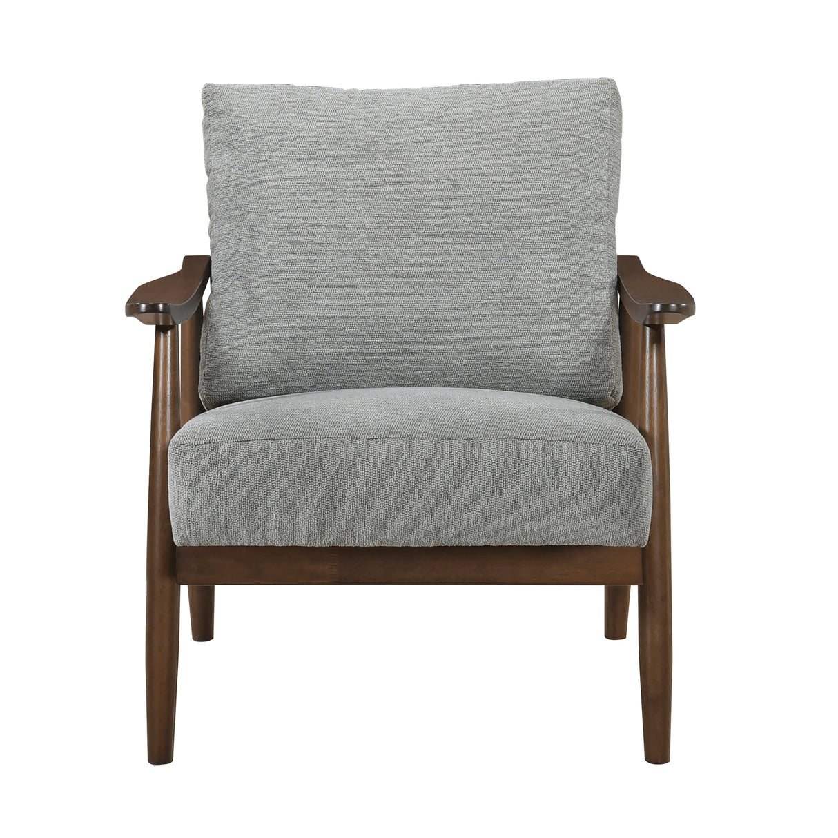 Barton Gray Accent Chair from Homelegance - Luna Furniture