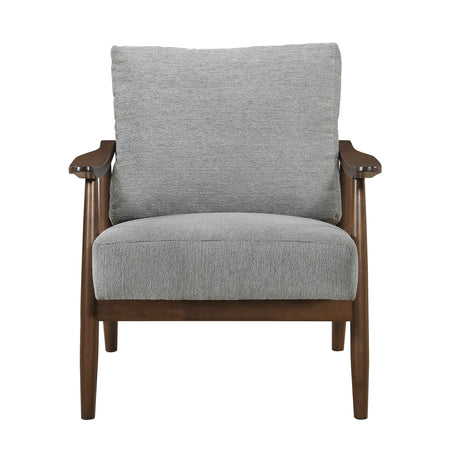 Barton Gray Accent Chair from Homelegance - Luna Furniture